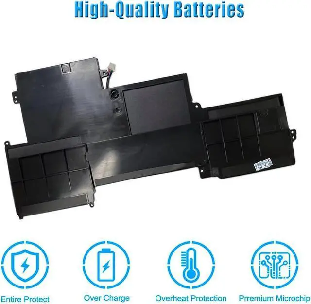 Alt view image 4 of 7 - BR04XL 7.6V 36Wh Laptop Battery Replacement for HP EliteBook 1020 G1 M5U02PA M0D62PA M4Z18PA HSTNN-DB6M HSTNN-I26C HSTNN-I28C
