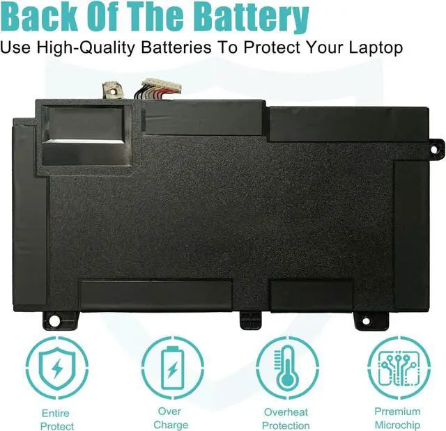 Alt view image 3 of 4 - efohana B31N1726 Laptop Battery Replacement for FX86 FX86FE FX86FM FX504 FX504GD FX504GE FX504GM FX505 FX80 FX80G FX80GD FX80GE FX80GM Series Notebook 11.4V 48Wh 4240mAh