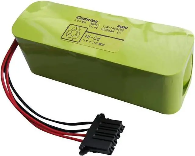 Alt view image 6 of 6 - 12N-1600SCB Battery Replace for SANYO 12N-1600SCB 14.4V 1600mAh Battery for OKUMA OSP-P200M System