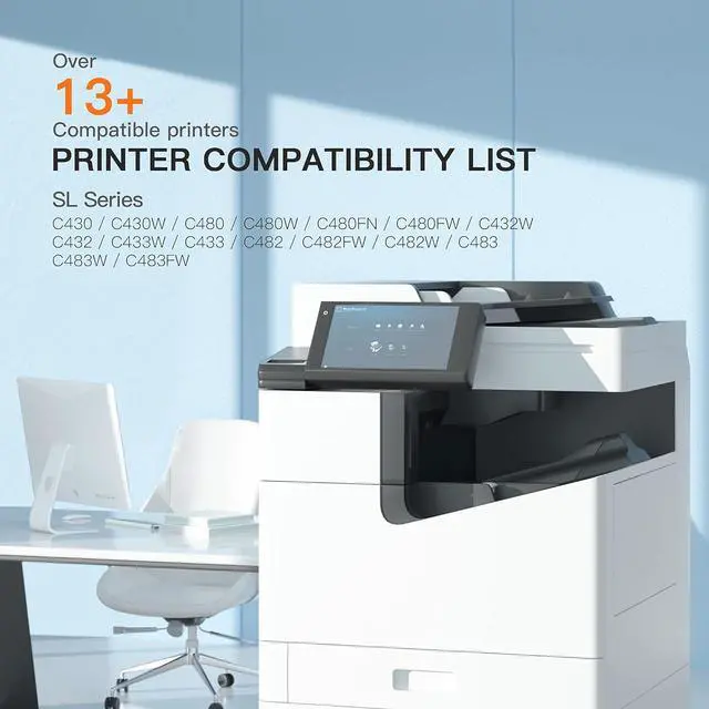 Alt view image 2 of 7 - E-Z Ink (TM Compatible Toner Cartridge Replacement for Samsung CLT-K404S CLT-C404S CLT-M404S CLT-Y404S CLT 404S to use with C480FW C430W SL-C430W SL-C480FW SL-C480FN Printer Tray (4 Pack)