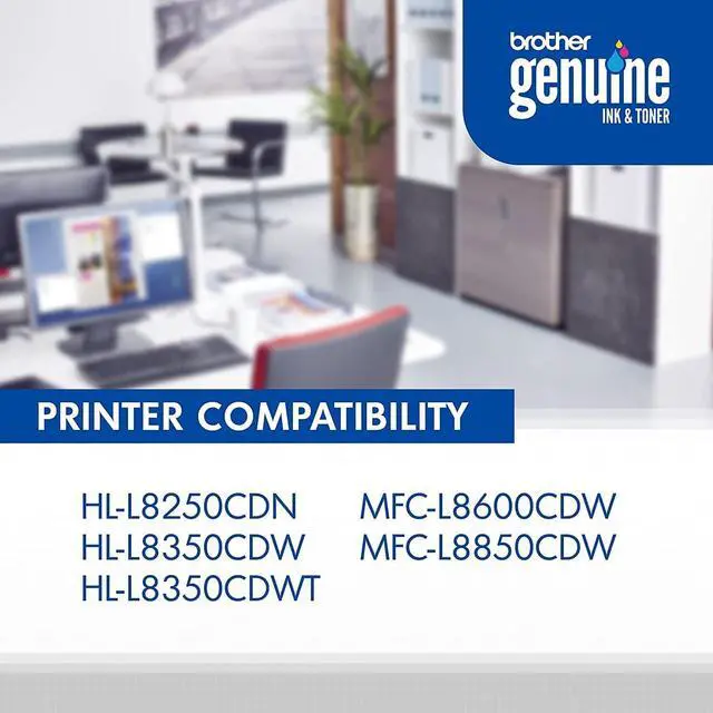 Alt view image 4 of 7 - Brother Genuine TN-331BK (TN331BK) Black Laser Toner Cartridge 2-Pack