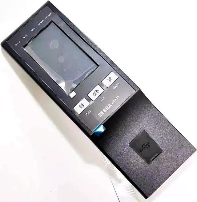 Main image of P1105147-001 Front Control Panel for Ze bra ZT411 Thermal Bar code Printer 203dpi 300dpi 600dpi