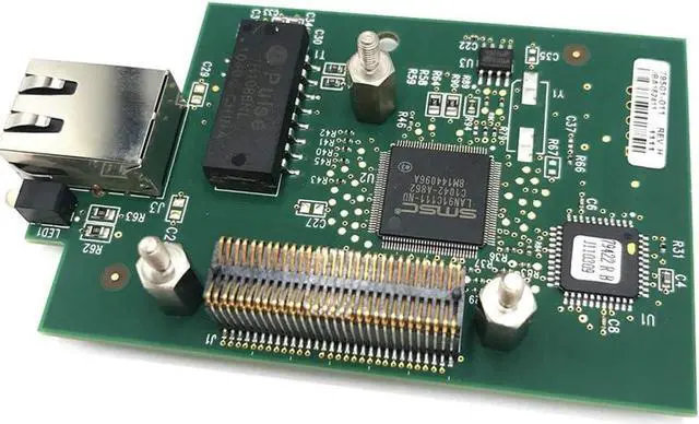 Alt view image 2 of 4 - Internal Print Server Network Card for Ze bra 105SL Plus 110XI4 140XI4 170XI4 Thermal Printer 79501-011