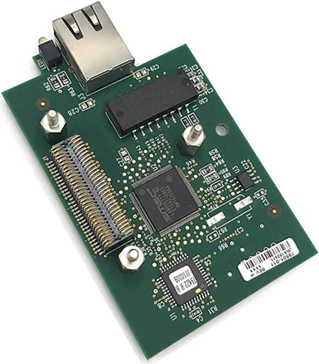 Alt view image 3 of 4 - Internal Print Server Network Card for Ze bra 105SL Plus 110XI4 140XI4 170XI4 Thermal Printer 79501-011