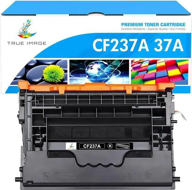 Main image of TRUE IMAGE Compatible Toner Cartridge Replacement for HP 37A CF237A 37X Work for Enterprise M607n M608dn M609 M608n M607dn M608x M609x MFP M632 M631 M631h M633fh Printer (Black, 1-Pack)