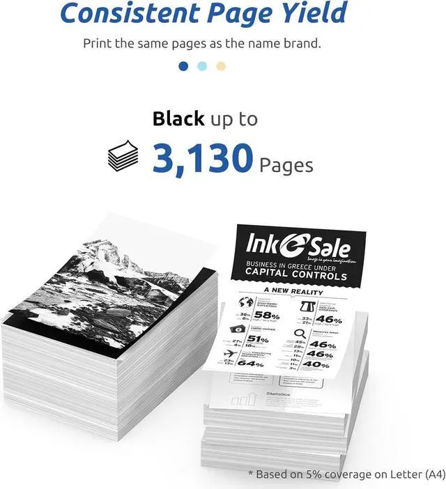 Alt view image 3 of 7 - INK E-SALE 067H 067 Black Toner Cartridge High Capacity Compatible Replacement for Canon 067H 067 Works for Canon ImageClass MF654Cdw MF653Cdw MF656Cdw LBP632Cdw LBP633Cdw LBP630C MF650C 1-Pack