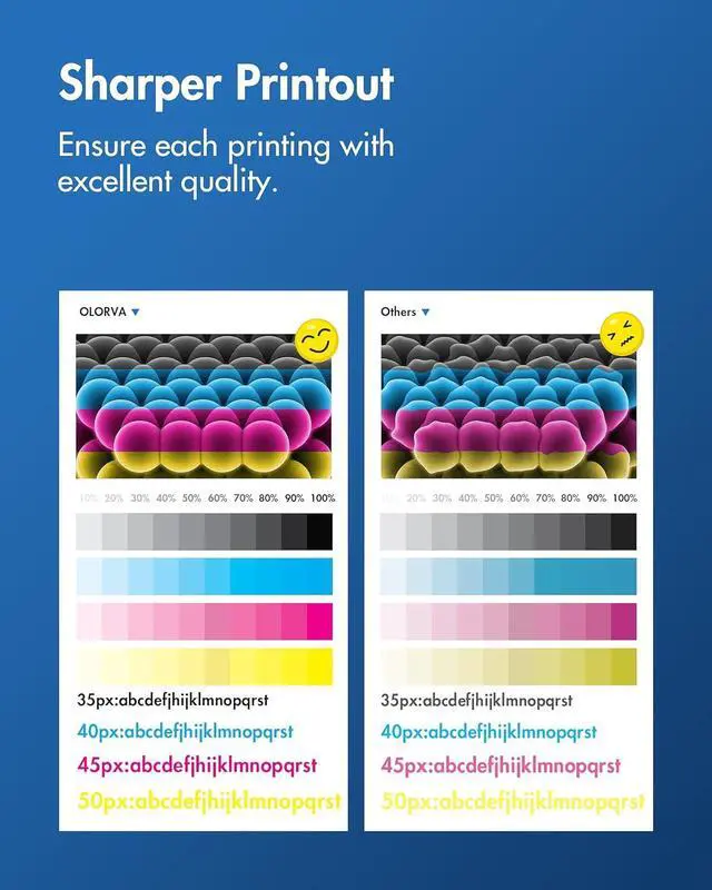 Alt view image 6 of 7 - 414X Toner Cartridges 4 Pack High Yield (with Chip) Compatible Replacement for HP 414X 414A for HP Color Laserj Pro MFP M479fdw M479fdn M454dw M454dn M479dw Printer | W2020X W2021X W2022X W2023X