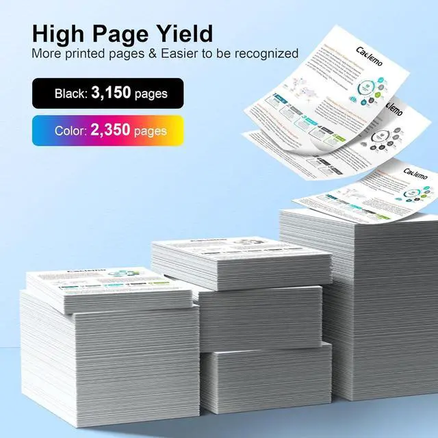 Alt view image 2 of 7 - 067H 067 Toner Cartridge Set MF656cdw High Yield for Canon 067 Toner Cartridge Set Toner 067 067H Compatible with Canon imageCLASS MF656cdw Toner MF654cdw MF653Cdw LBP633Cdw, 4 Pack CRG-067H CRG-067