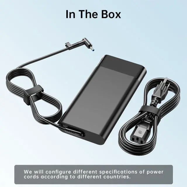 Alt view image 6 of 6 - 230W Smart AC Adapter for HP Victus Charger Omen 15 17 ZBook Fury 17 16 G10 G9 Compatible with HP Gaming Laptop 230 Watt Power Supply TPN-LA10 M41303-001 PA-1231-08HH M35733-001