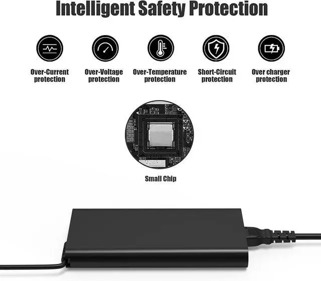 Alt view image 5 of 7 - New Slim 240W 180W 19.5V 12.31A AC Adapter for Dell Alienware 15 17 R1 R2 R3 R4 R5 M17X M18X X51 G3 G5 G7 Precision 7710 7730 7520 7540 M6800 M4300 Dell Alienware Laptop Charger Power Supply Cord