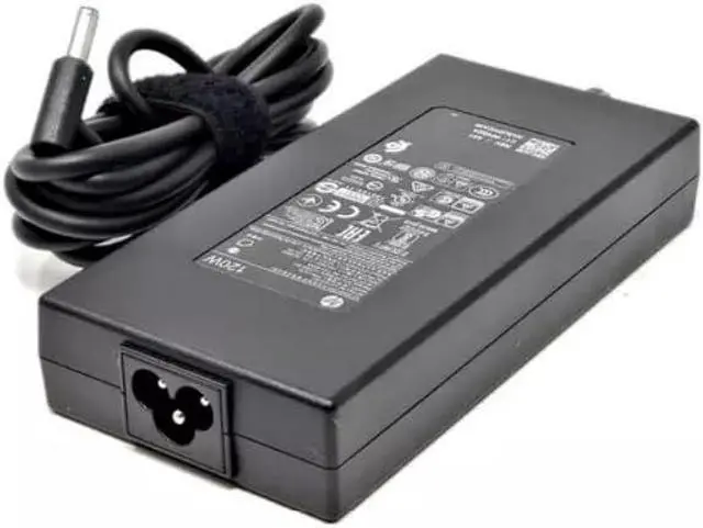 Alt view image 2 of 6 - Genuine 120W AC/DC Adapter Compatible with HP USB-C Dock G5 26D32AA#ABL 8-in-1 Docking Station 19.5V 6.15A 120watt 120 Watts Power Supply Cord Battery Charger Cable PSU Mains