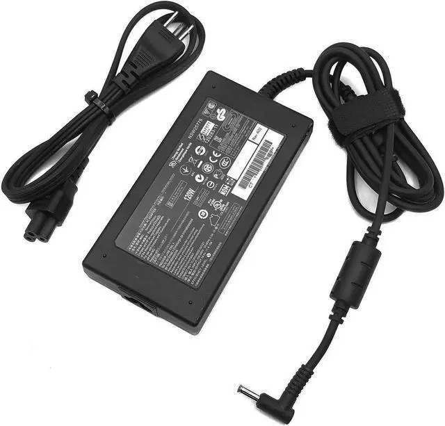 Main image of Genuine 120W AC/DC Adapter Compatible with HP USB-C Dock G5 26D32AA#ABL 8-in-1 Docking Station 19.5V 6.15A 120watt 120 Watts Power Supply Cord Battery Charger Cable PSU Mains