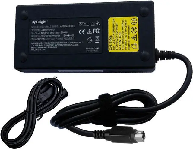 Alt view image 4 of 6 - UpBright 4-Pin 24V AC/DC Adapter Compatible with MW Mean Well GS160A24-R7B GST160A24 GS160A24-R7BGU GST160A24-R7B GSM160B24 GSM160B24-R7B GSM160A Series GSM160A24-R7B 24VDC 6.67A 160W Power Supply