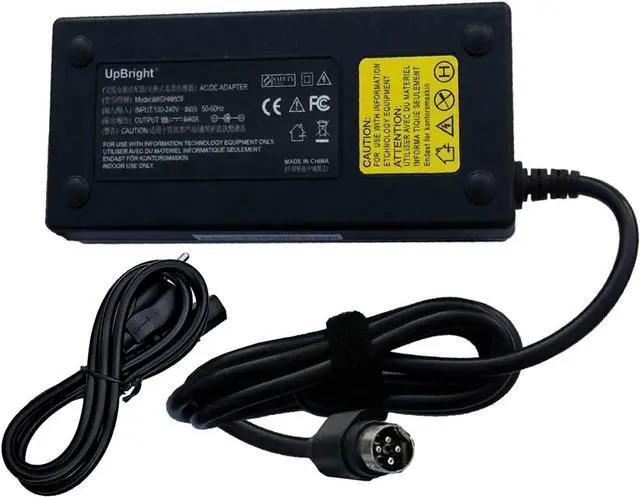 Main image of UpBright 4-Pin 24V AC/DC Adapter Compatible with MW Mean Well GS160A24-R7B GST160A24 GS160A24-R7BGU GST160A24-R7B GSM160B24 GSM160B24-R7B GSM160A Series GSM160A24-R7B 24VDC 6.67A 160W Power Supply