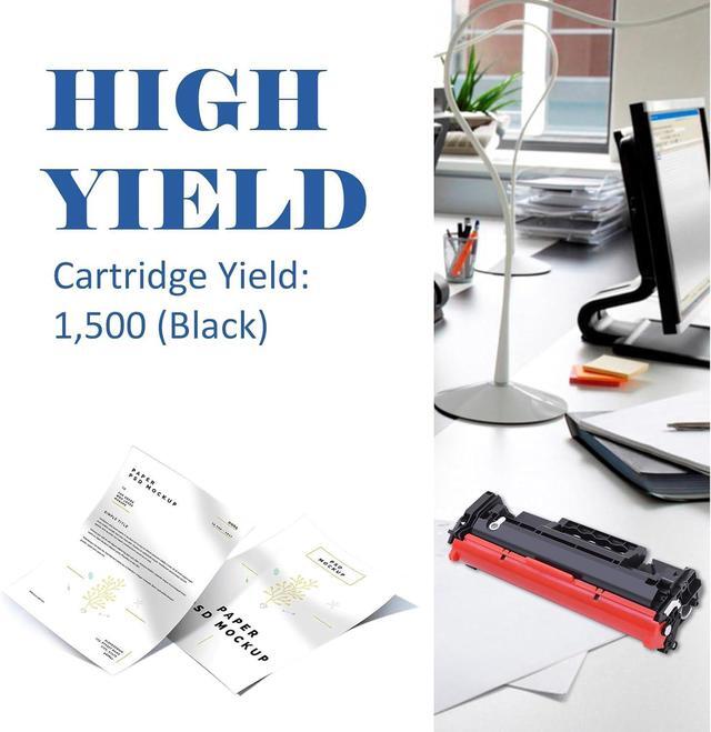 Alt view image 3 of 7 - 138A Black Toner Cartridge 4-Pack Compatible Replacement for HP 138A Black Laserjet Toner Cartridge W1380A 138X W1380X for HP Laserjet Pro 3001dw 3001fdw MFP 3101fdw Series Printer High Yield Ink