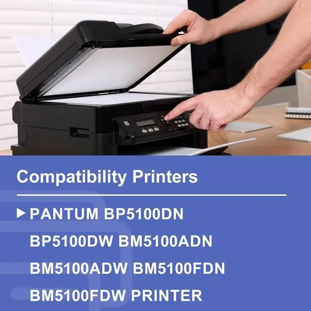 Alt view image 2 of 6 - Ennovor BUEGOO 5120 DL-5120 DL5120 Drum Unit Replacement for Pantum TL-5120 Drum Unit for BP5100DN BP5100DW BM5100ADN BM5100ADW BM5100FDN BM5100FDW Printer | 1 Pack, 1 Black
