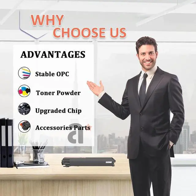 Alt view image 4 of 7 - Ennovor T-FC415U Toner Cartridges Replacement for Toshiba T-FC415U TFC415U Toner Cartridge Compatible for Toshiba E-Studio 2515AC 3015AC 3515AC 4515AC 5015AC Printers, 1 Black