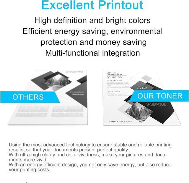 Alt view image 5 of 7 - 1 Pack 49X Black Toner Cartridge (with Chip) | Replacement for HP 49X Work with 1320(Q5927A) 1320n(Q5928A) 1320nw(Q5929A) 1320tn(Q5930A) Printer | Q5949X
