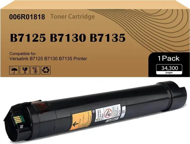 Main image of Ennovor Versalink B7125 B7130 B7135 Black Toner Cartridge 006R01818 Compatible with Xerox Versalink B7125 B7130 B7135 Printer(1 Pack,Black)
