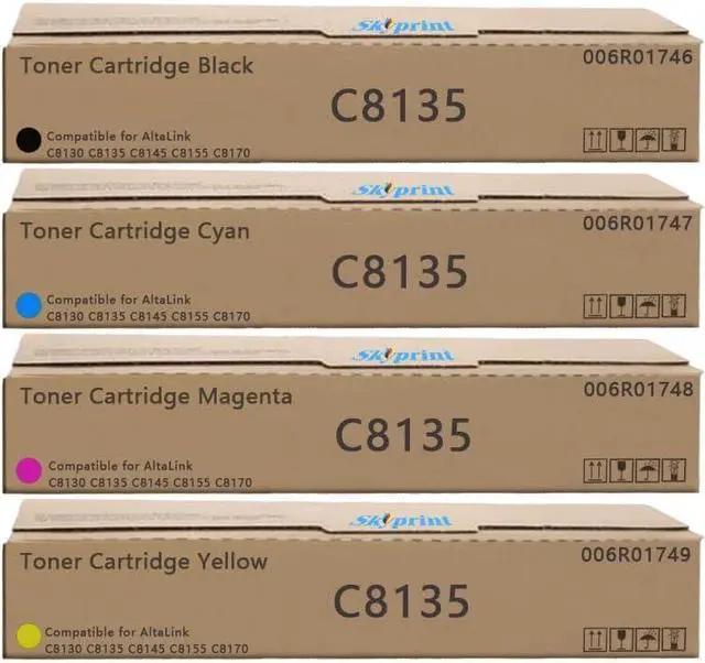 Main image of Ennovor High Yield Xerox AltaLink C8130 C8135 C8145 C8155 C8170 Toner Cartridge Replacement for 006R01746 006R01747 006R01748 006R01749 (Black:59,000 Pages,CYM:21,000 Pages)