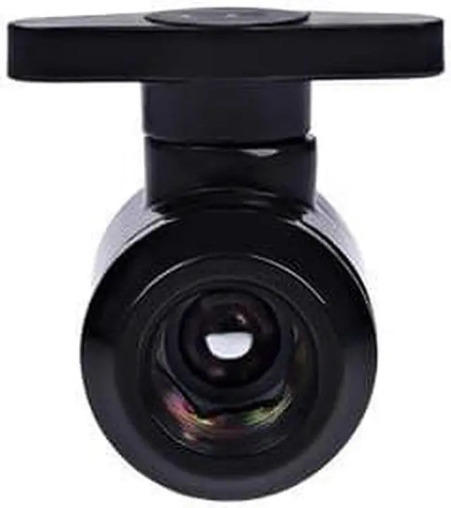 Alt view image 4 of 5 - Alphacool 17142 Eiszapfen 2-Way Ball Valve G1/4 - Deep Black Water Cooling Fittings