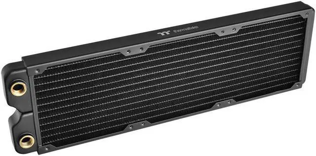 Main image of Thermaltake Pacific DIY Liquid Cooling System C360 27mm Thick High-Density Fins Single-Row Copper Tubes Copper Radiator CL-W228-CU00BL-A