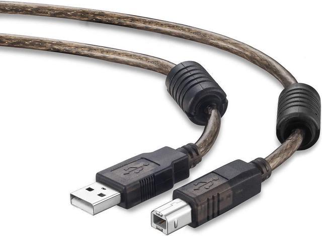 Oceanien Skygge fatning Active USB 2.0 Printer Cable 100Ft - A-Male to B-Male High Speed Printer/Scanner/Repeater  Cable for HP, Canon, Lexmark,Dell, Samsung etc (100Ft/30M) USB Cables -  Newegg.com