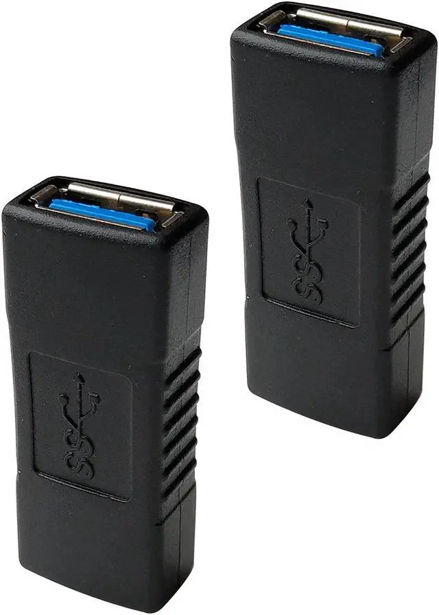 Alt view image 3 of 5 - USB 3.0 Female to Female Extension Connector Adapter (2 Pack)