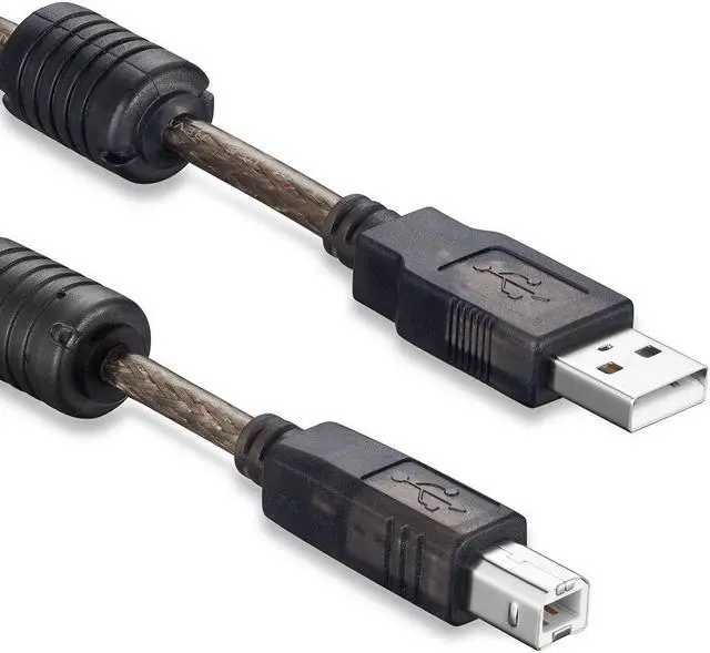 Alt view image 4 of 7 - Active USB 2.0 Printer Cable 50Ft - A-Male to B-Male High Speed Printer//Repeater Cable for HP Canon Lexmark   etc (50Ft/15M)