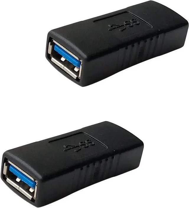 Alt view image 2 of 5 - USB 3.0 Female to Female Extension Connector Adapter (2 Pack)