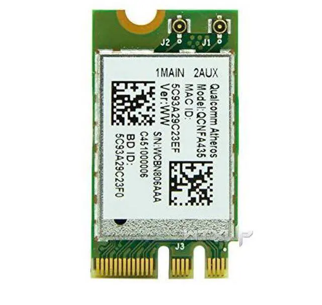 Main image of Wireless Adapter Card for Qualcomm Atheros QCA9377 QCNFA435 802.11AC 2.4G/5G NGFF WiFi Card Bluetooth 4.1