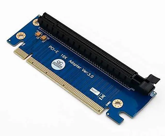Alt view image 4 of 5 - JXSZ PCI-Express 16x Riser Card 90-Degree Right-Angle 4cm Adapter Card 2U Computer Server