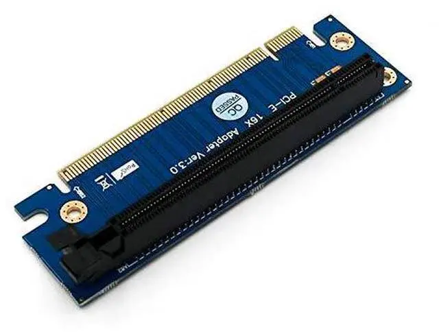 Alt view image 5 of 5 - JXSZ PCI-Express 16x Riser Card 90-Degree Right-Angle 4cm Adapter Card 2U Computer Server