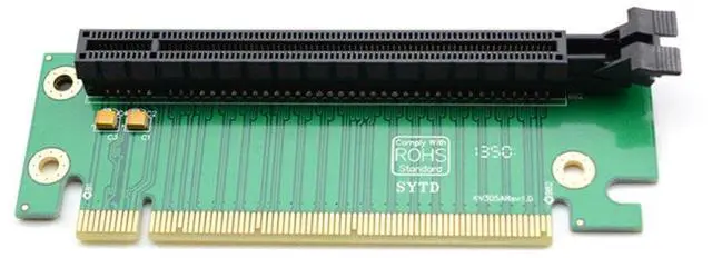 Main image of JXSZ PCI-Express 16x Riser Card 90-Degree Right-Angle 4cm Adapter Card 2U Computer Server