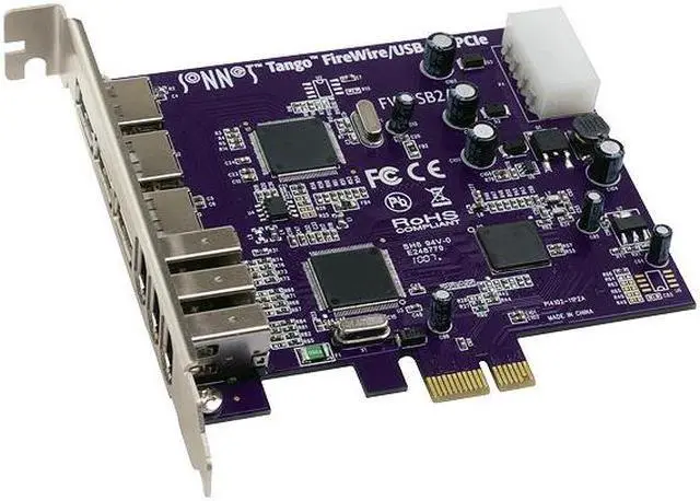 Main image of SoNNeT FWUSB2A-E USB/FireWire Combo Adapter PCI Express (PCIe) x1