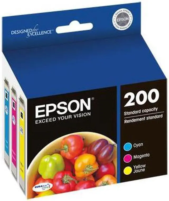 Alt view image 3 of 14 - EPSON T200520-S Ink Cartridge 3 Colors