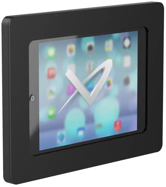 Main image of VidaMount Black On-Wall Tablet Mount compatible with iPad Mini 1/2/3