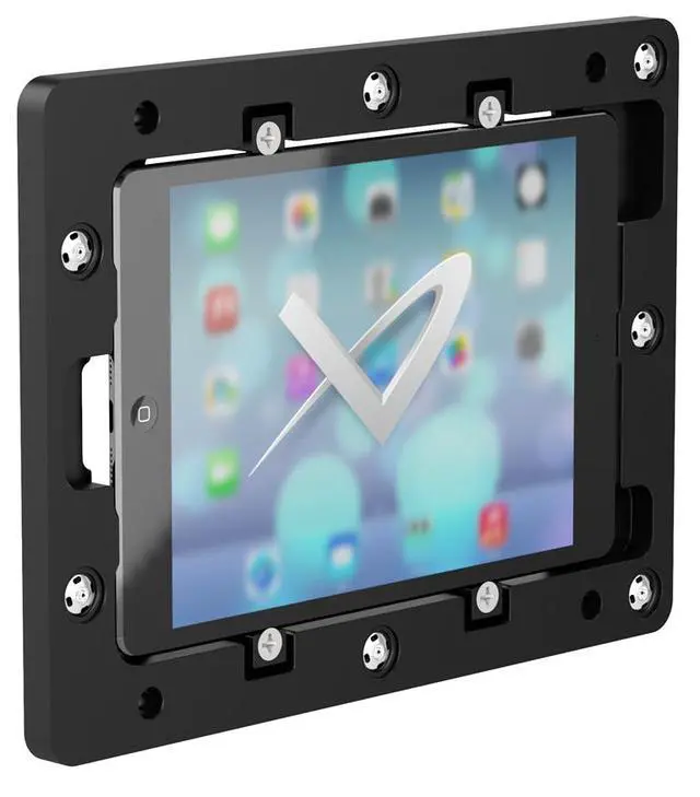 Alt view image 4 of 14 - VidaMount Black On-Wall Tablet Mount compatible with iPad Mini 1/2/3