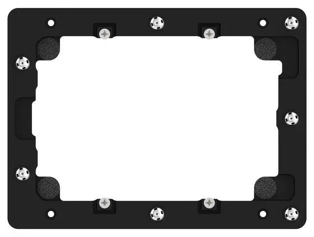 Alt view image 5 of 14 - VidaMount Black On-Wall Tablet Mount compatible with iPad Mini 1/2/3