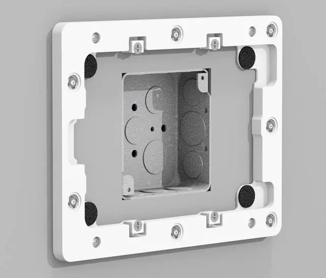Alt view image 3 of 14 - VidaMount White On-Wall Tablet Mount compatible with iPad Mini 1/2/3