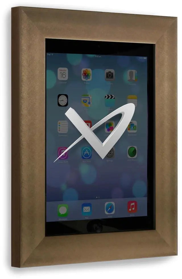 Main image of VidaMount iPad 2 / 3 / 4 On Wall Metal Frame - Florentine Bronze