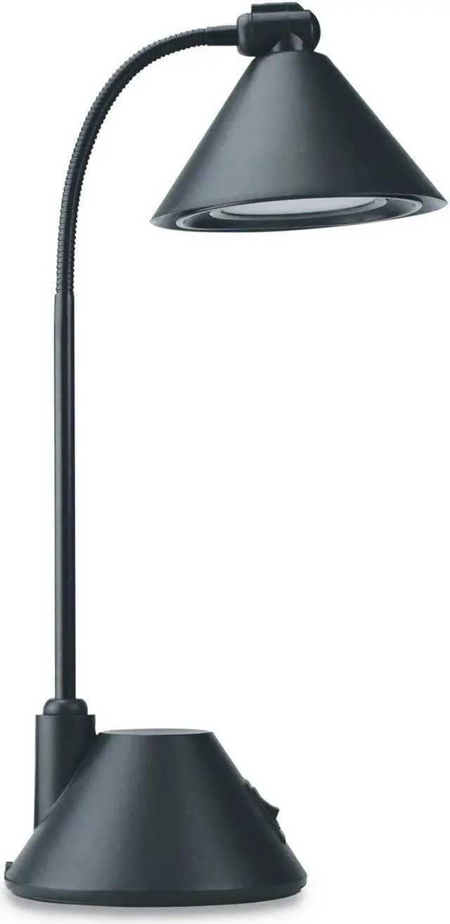 Alt view image 14 of 17 - LED Task Lamp, 2 Prong, 17"High, Black ALELED932B