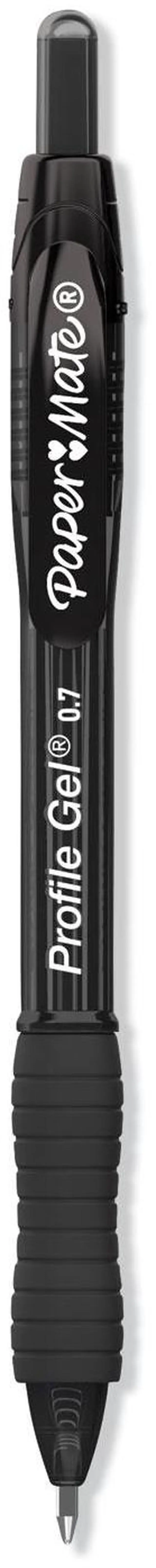 Alt view image 13 of 19 - Paper Mate Retractable Gel Pen Medium 0.7 mm Blue Ink 2095449