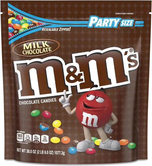 Main image of Milk Chocolate Candies, Milk Chocolate, 38 oz Bag 55114