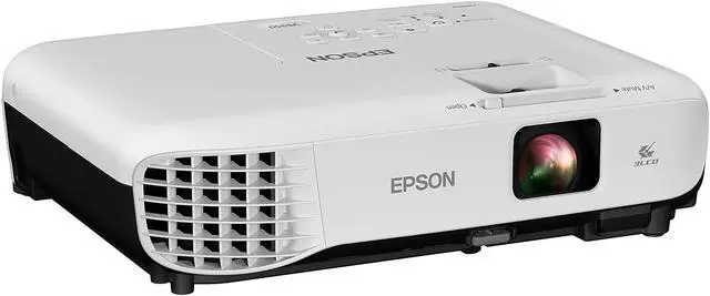 Alt view image 7 of 14 - Epson VS350 XGA 3LCD Portable Projector 3300 lumens, V11H839220