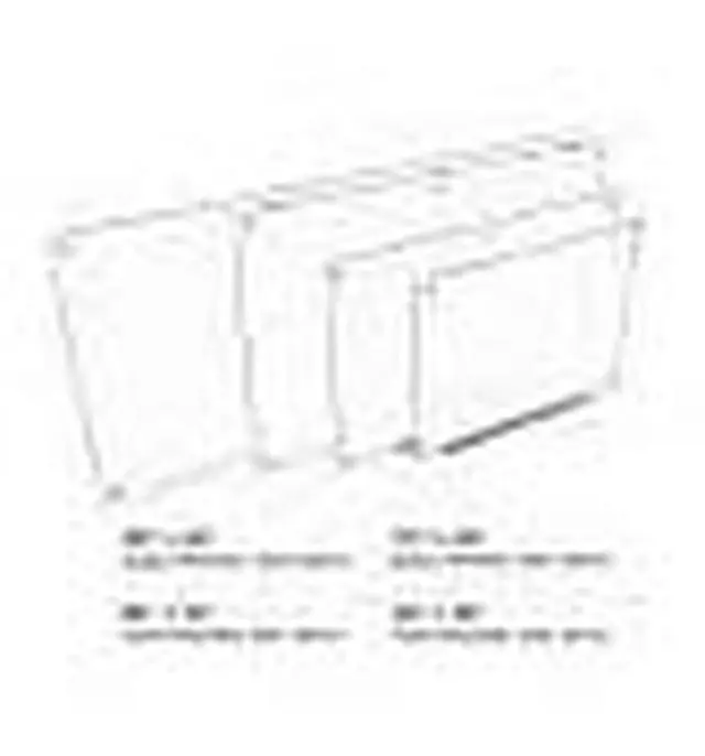 Alt view image 8 of 9 - Luxor WGB9648M Magnetic Wall-Mounted Glass Board - 96" x 48" - White Surface, Frameless