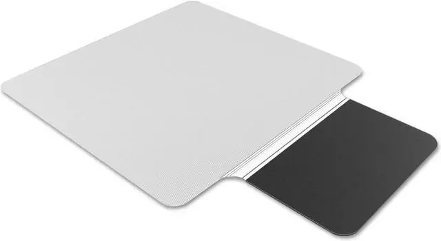 Alt view image 3 of 19 - ES Robbins Sit Stand Mat Carpet or Hard Floors 36 x 53 Clear/Black ESR184612