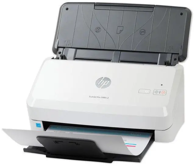 Alt view image 5 of 20 - HP ScanJet Pro 2000 s2 Sheetfed Scanner 600 dpi Optical 6FW06ABGJ