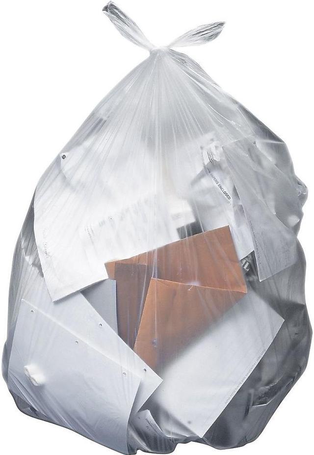 MyOfficeInnovations Trash Bags 50-56 Gallon 43x48 Low Density 0.95 Mil  Black 100 