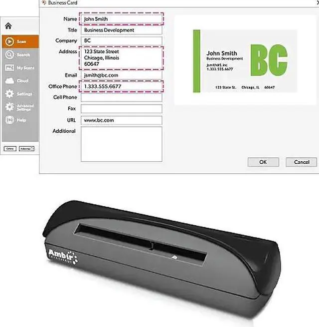 Alt view image 17 of 20 - Ambir ImageScan Pro PS667 Card Scanner